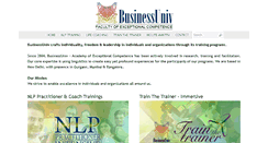 Desktop Screenshot of businessuniv.com